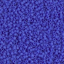 Miyuki delica beads 15/0 - Matted opaque cyan blue DBS-1588